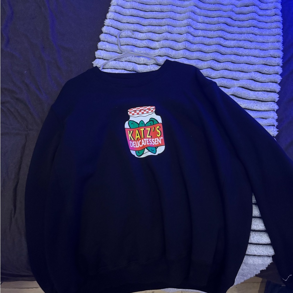 Black Madhappy Katz's Deli Sweatshirt